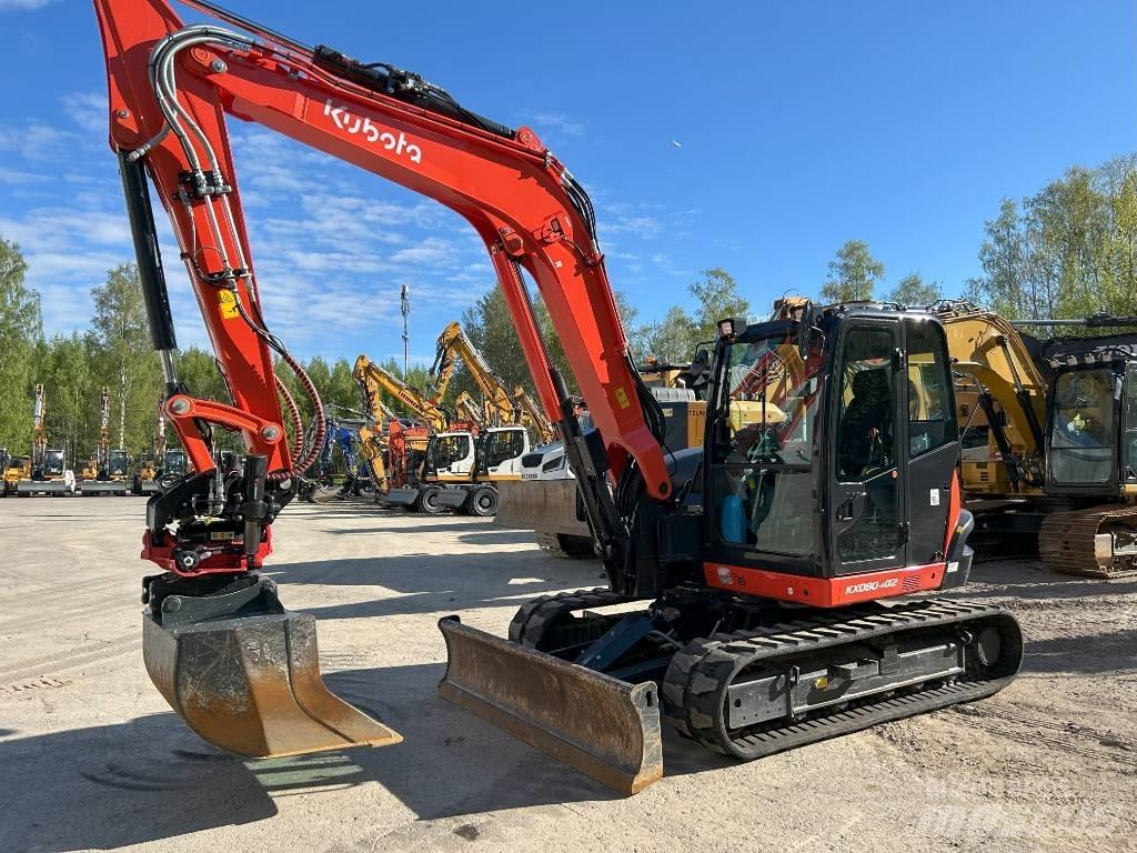 Kubota KX 080-4 A2 Mini pelle 7t-12t
