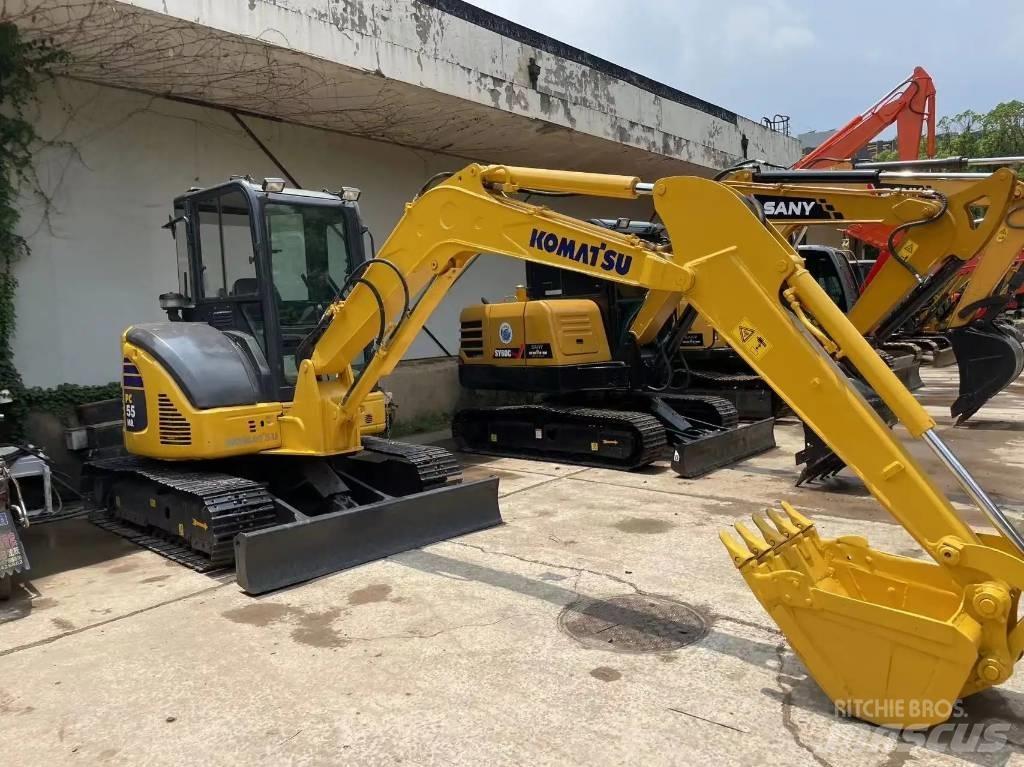 Komatsu PC 55 MR-2 Mini pelle < 7t