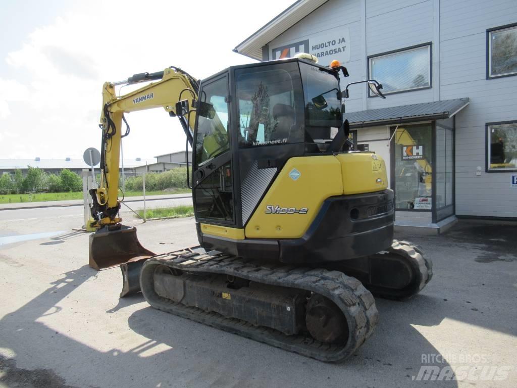 Yanmar SV 100-2A Mini pelle 7t-12t