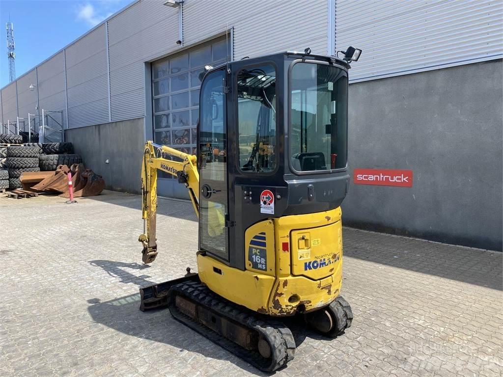 Komatsu PC16R-3HS Pelle sur pneus