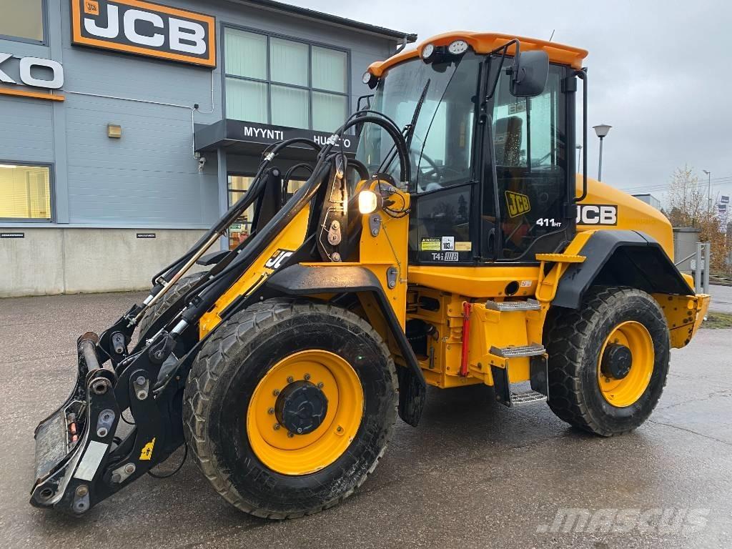 JCB 411 HT T4i Chargeuse sur pneus
