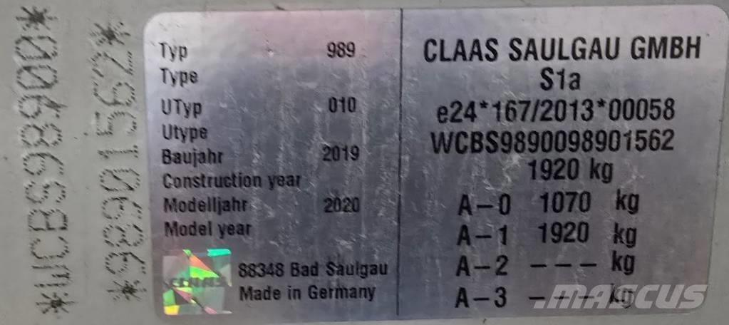CLAAS Liner 3100 Andaineur