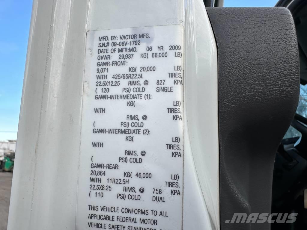 International 7500 Camion aspirateur, Hydrocureur