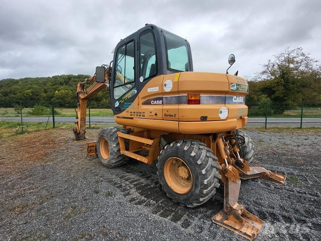 CASE WX 125 Pelle sur pneus