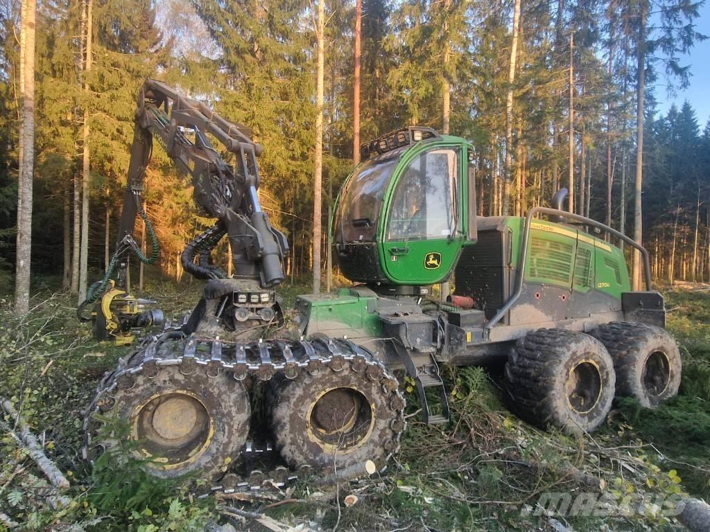 John Deere 1270G Abatteuse