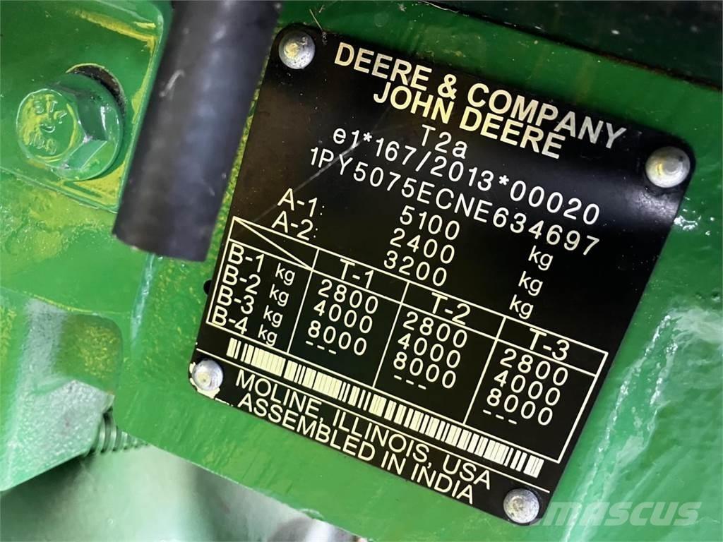 John Deere 5075E Tracteur