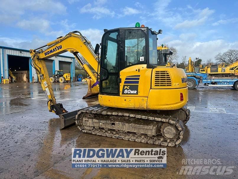 Komatsu PC 80 MR-5 Mini pelle 7t-12t