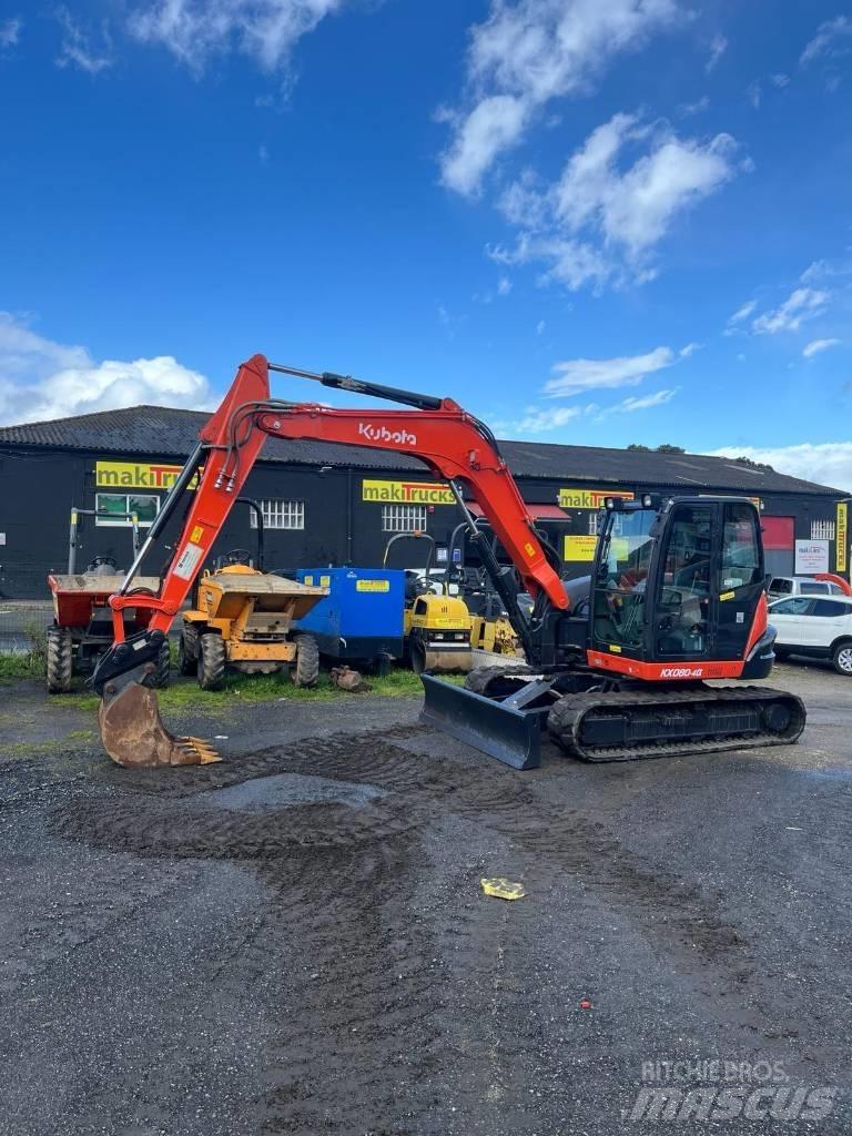 Kubota KX 080-4a Mini pelle 7t-12t