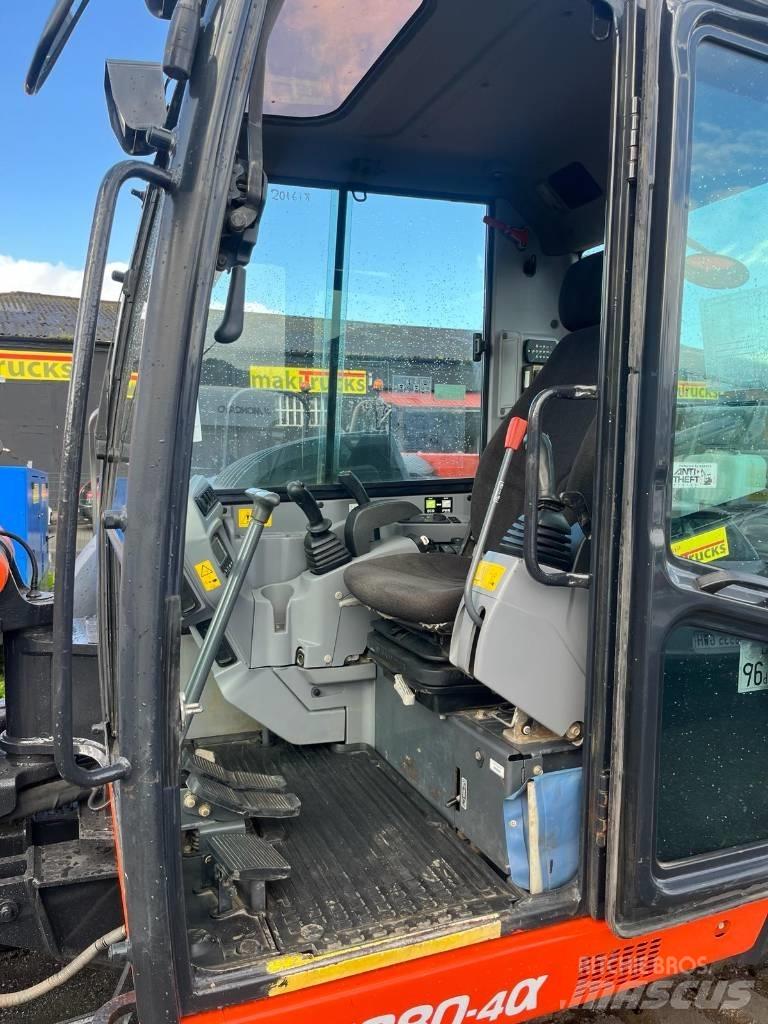 Kubota KX 080-4a Mini pelle 7t-12t