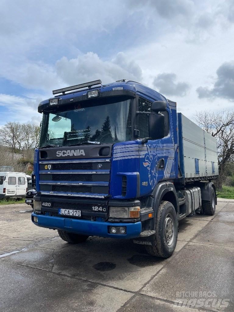 Scania 124 C 420 Camion benne