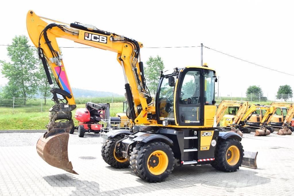 JCB Hydradig Pelle sur pneus