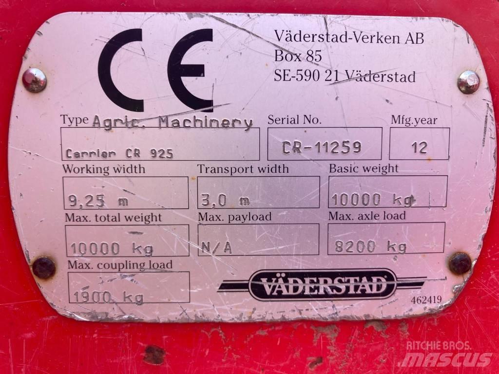Väderstad Carrier925 Crover crop