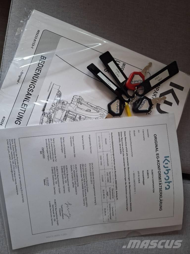 Kubota U 18-5 Mini pelle < 7t