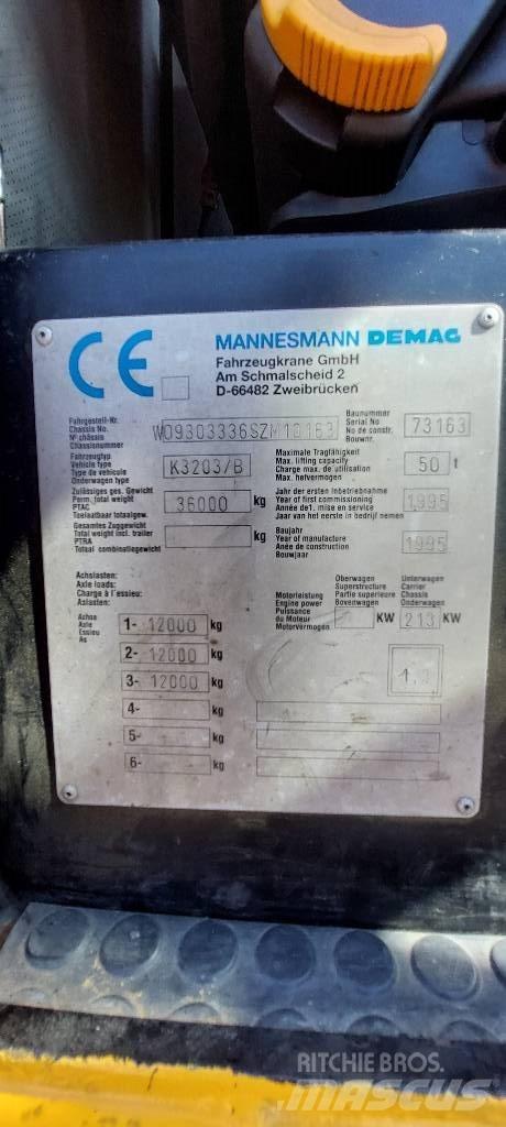 Demag AC 155 Grues tout terrain