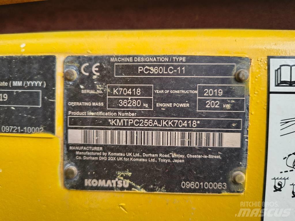 Komatsu PC 360 LC- 11 Pelle sur chenilles