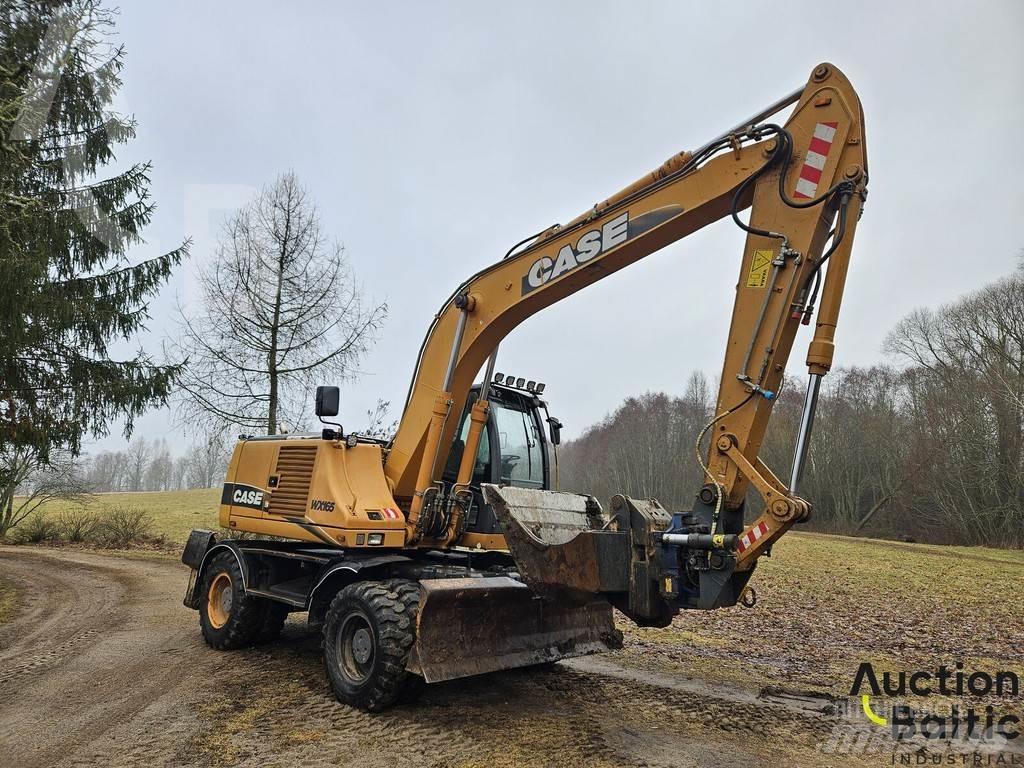 CASE WX 165 Pelle sur pneus