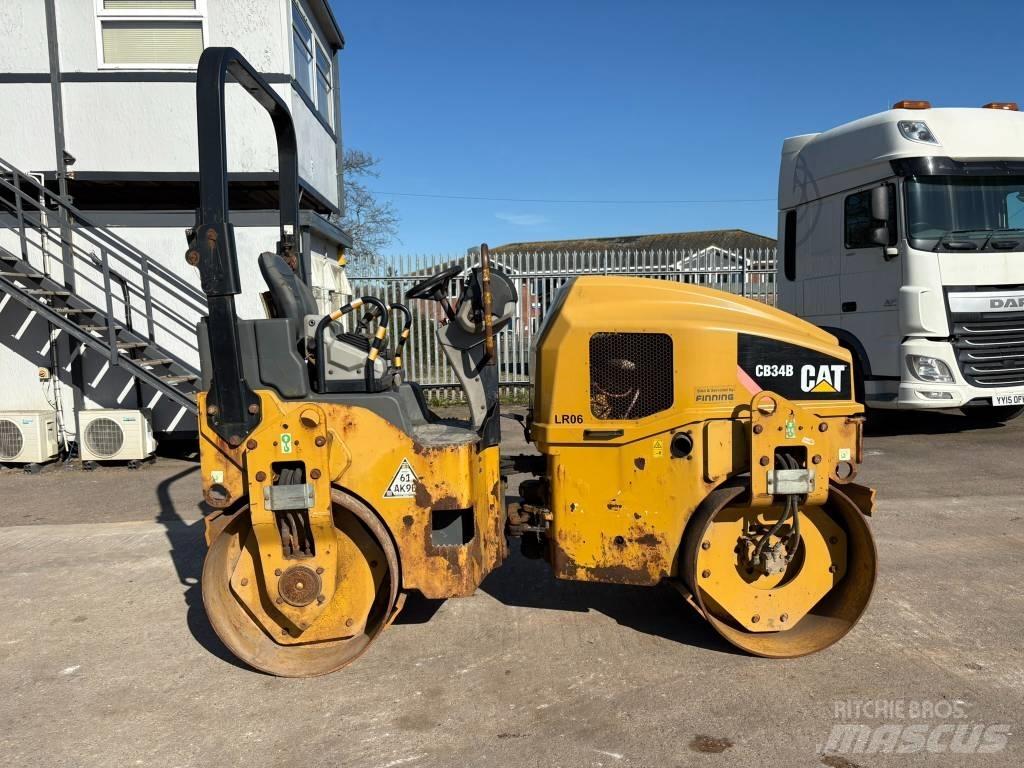 CAT CB 34 B Rouleaux tandem