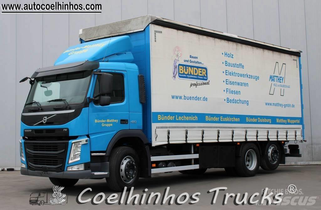 Volvo FM 410 Camion à rideaux coulissants (PLSC)