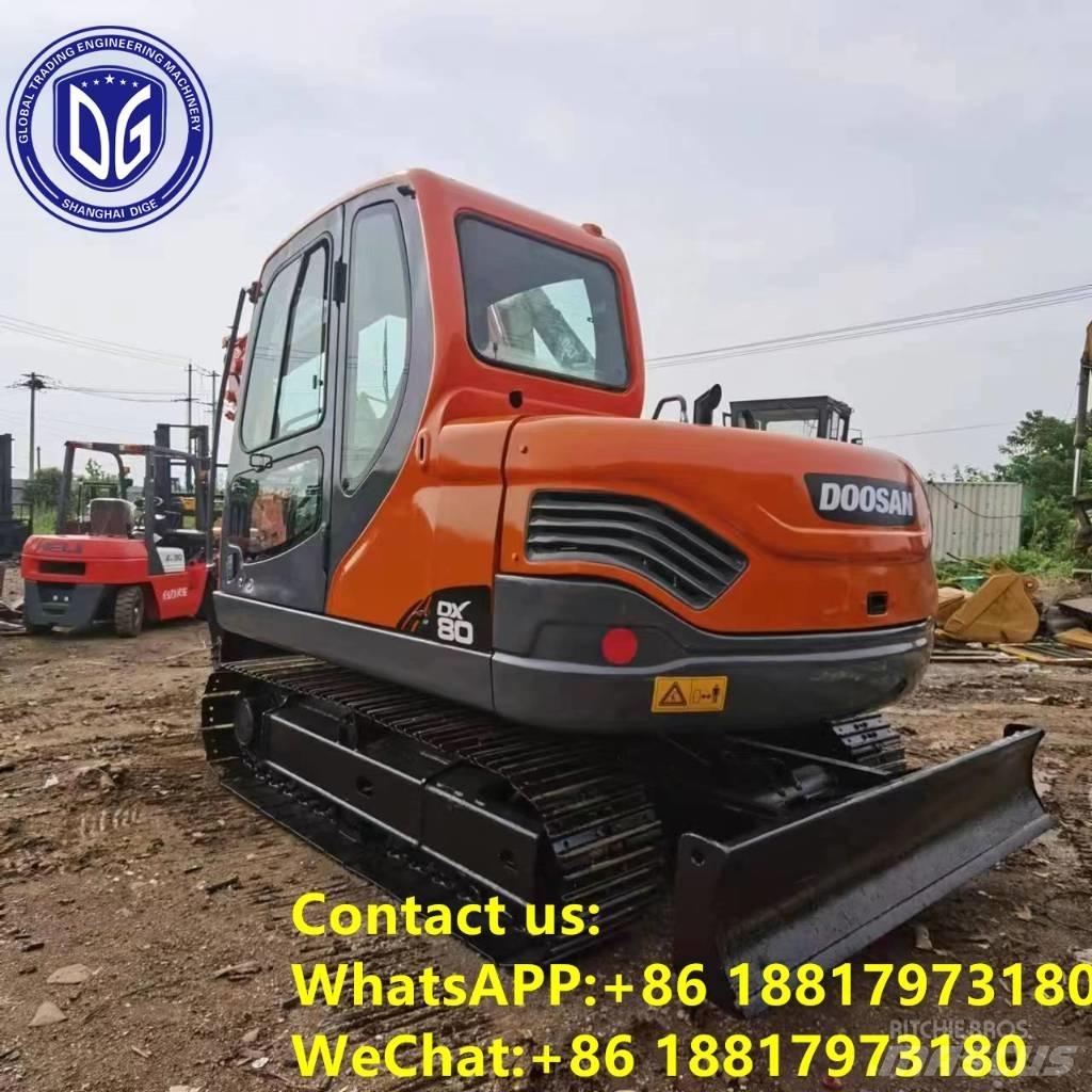 Doosan DX 80 Pelle sur chenilles