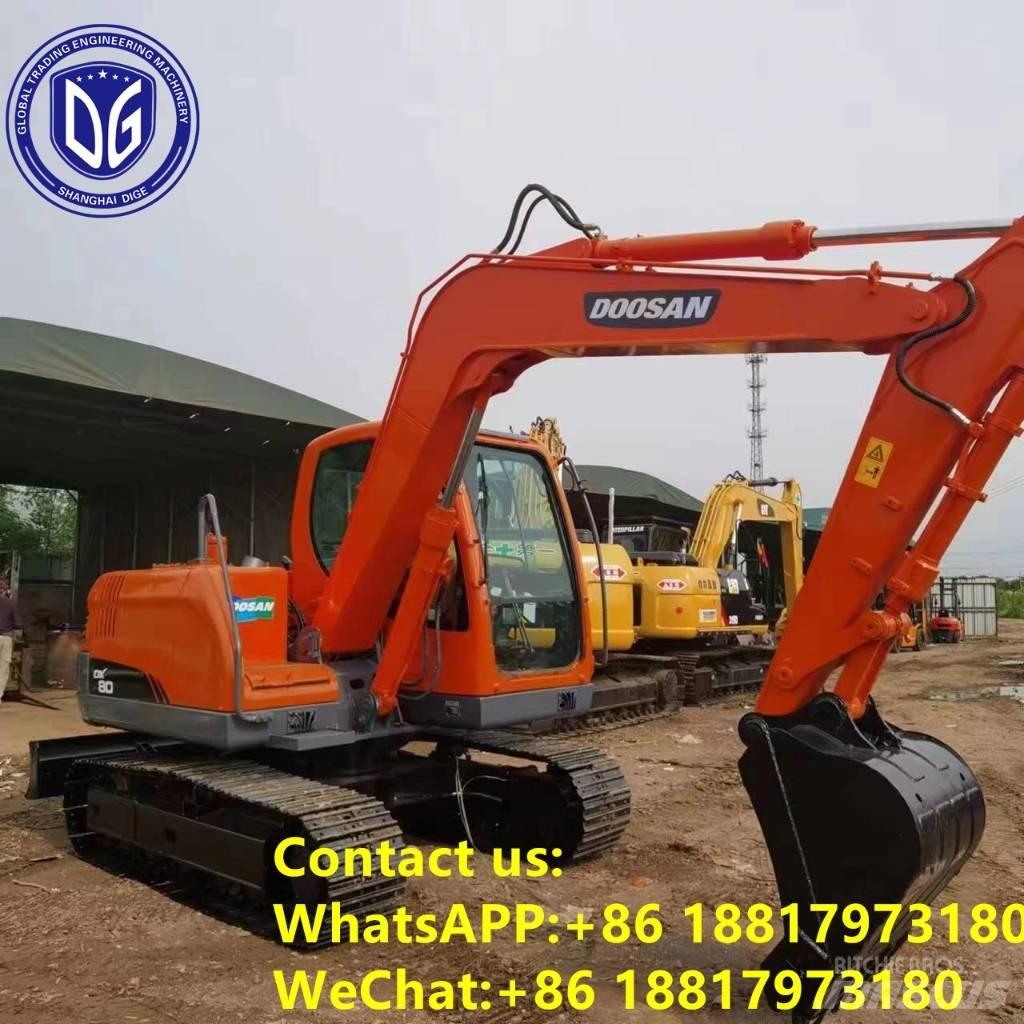Doosan DX 80 Pelle sur chenilles