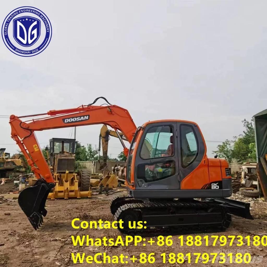 Doosan DX 80 Pelle sur chenilles