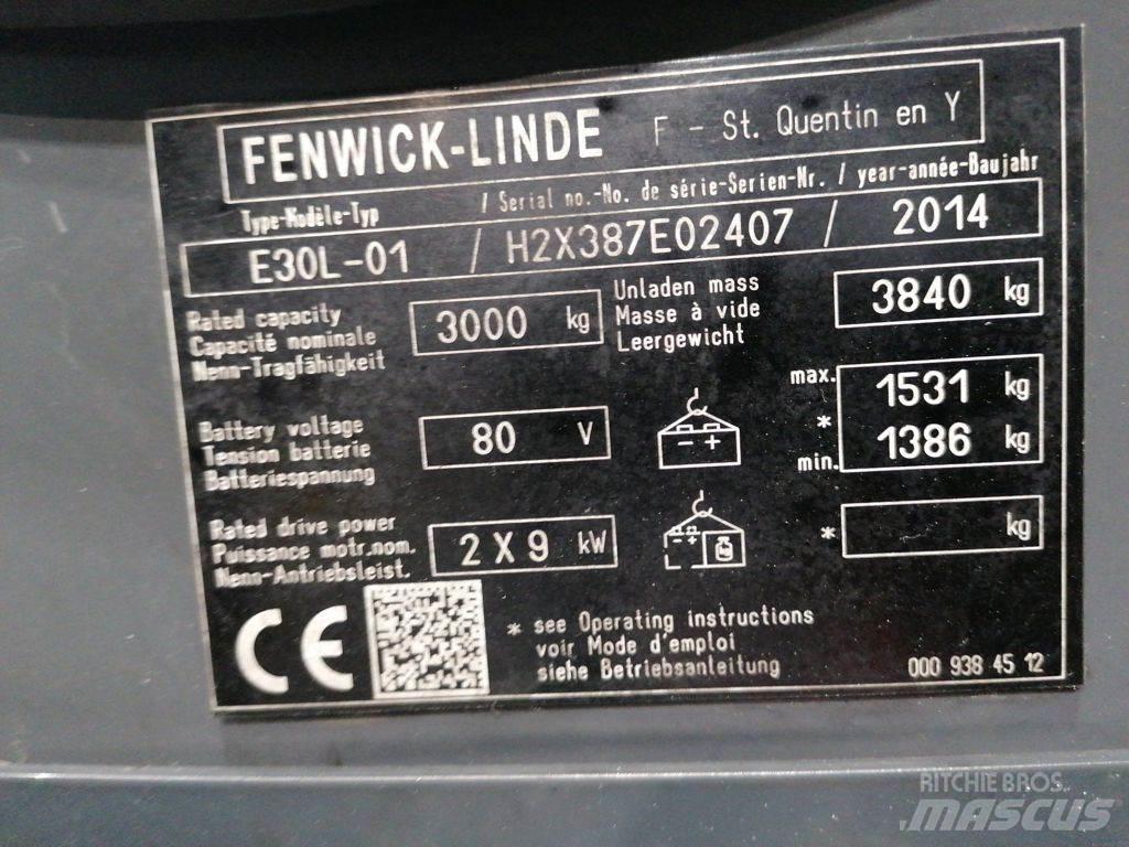 Linde E30L-01 Chariots élévateurs électriques