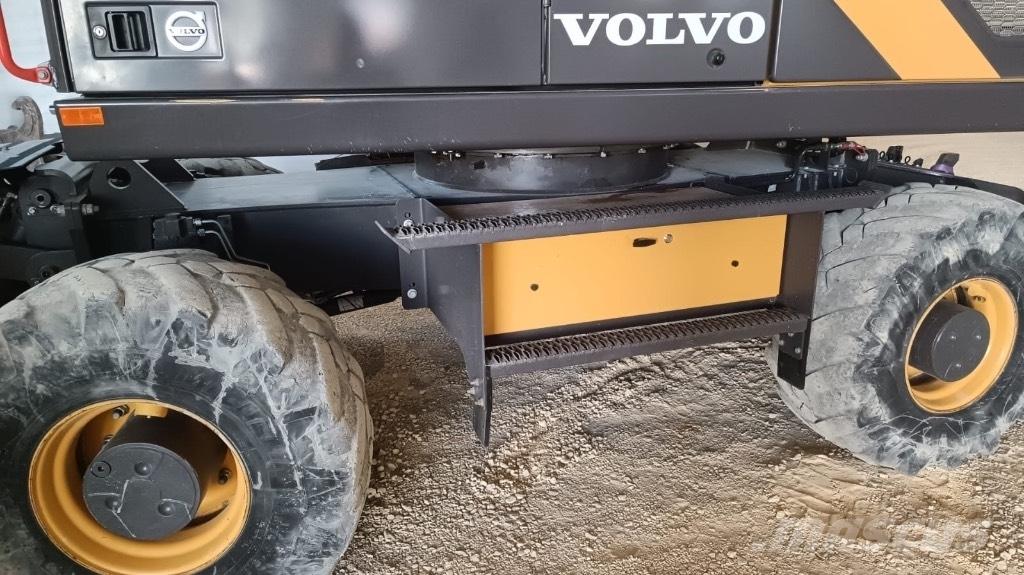 Volvo EW 160 E Pelle sur pneus