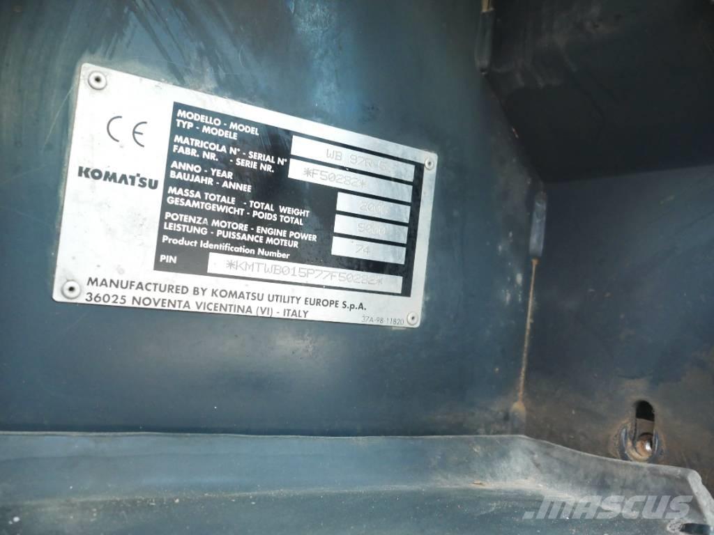 Komatsu WB 97 R-5 Tractopelle