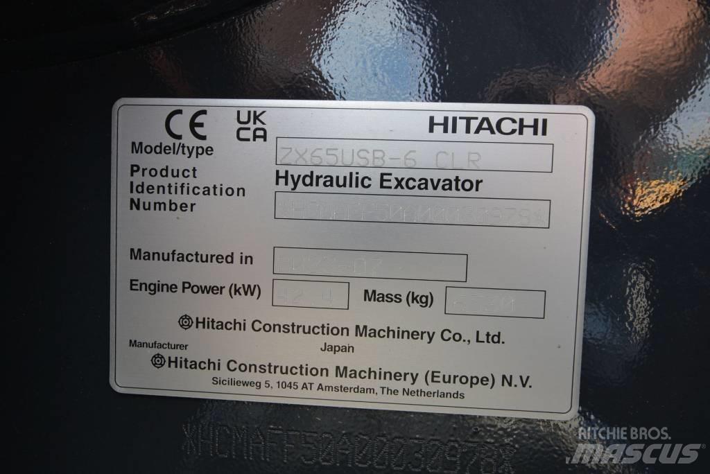 Hitachi ZX 65 USB-6 Mini pelle < 7t