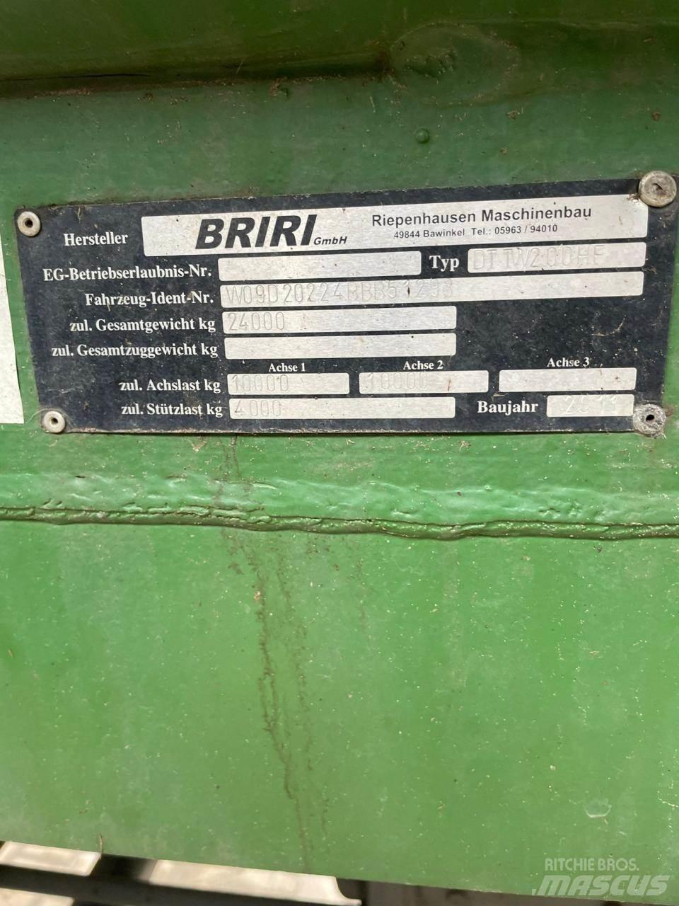 Briri Güllefass Tonne à lisier
