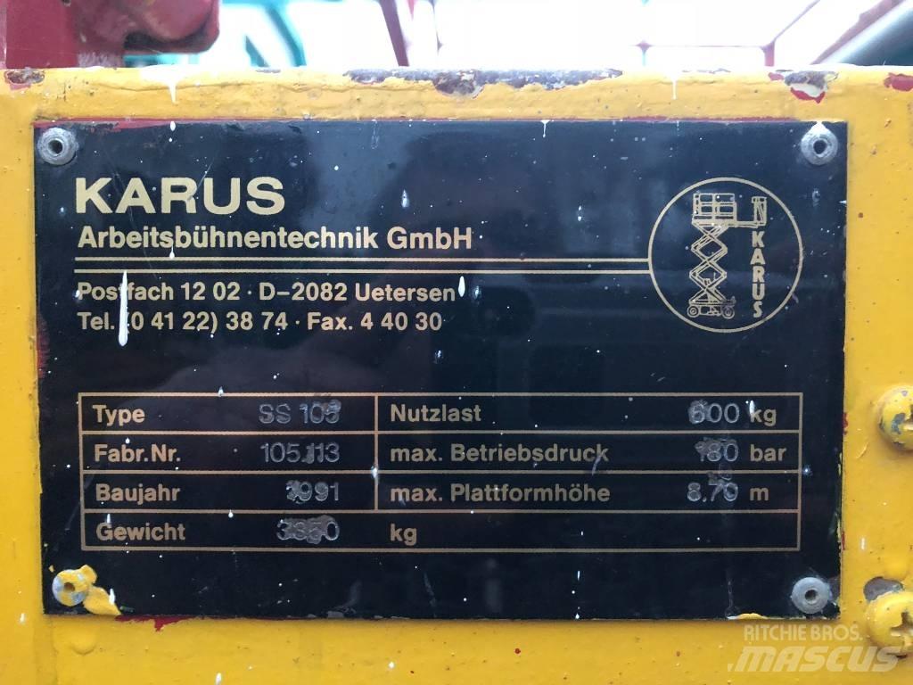 Karus SS105  V-3404 Mât vertical