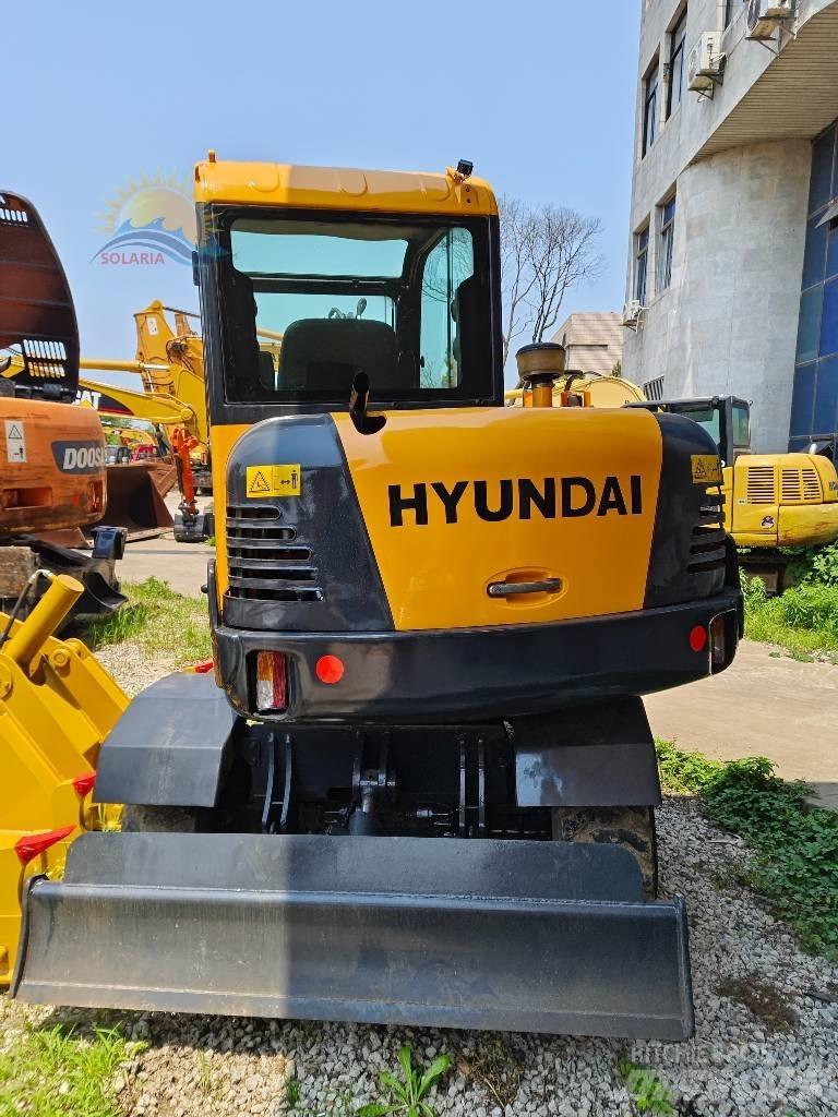 Hyundai Robex 60 W Pelle sur pneus