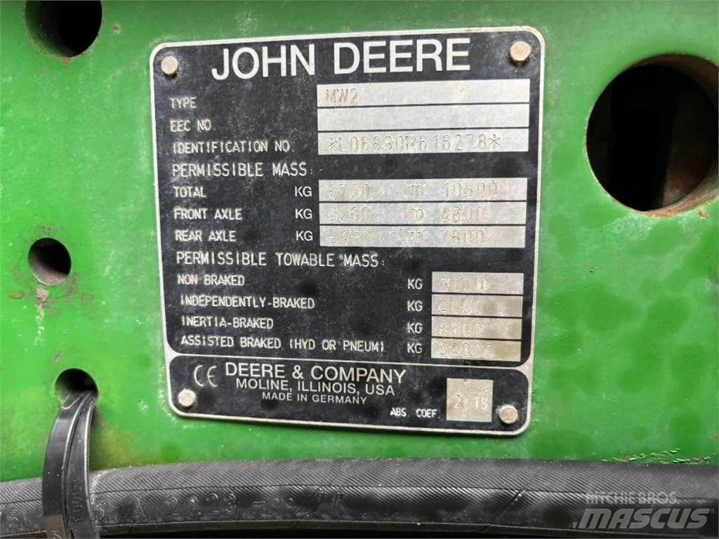 John Deere 6830 Tracteur