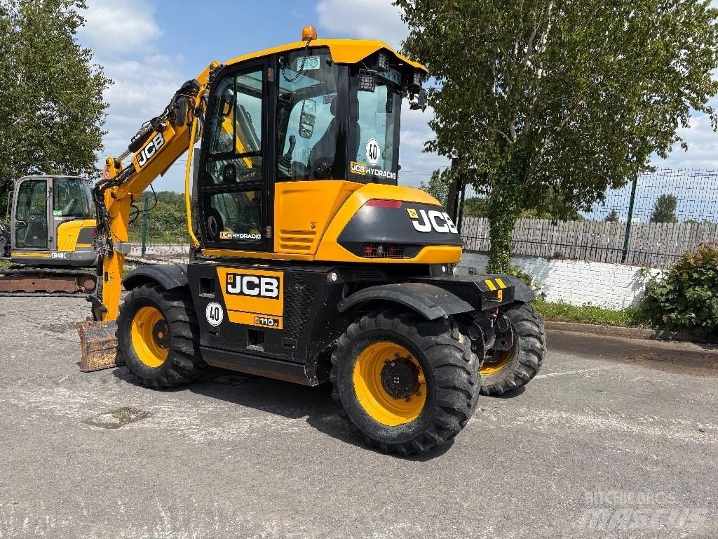 JCB Hydradig HD110T Pelle sur pneus