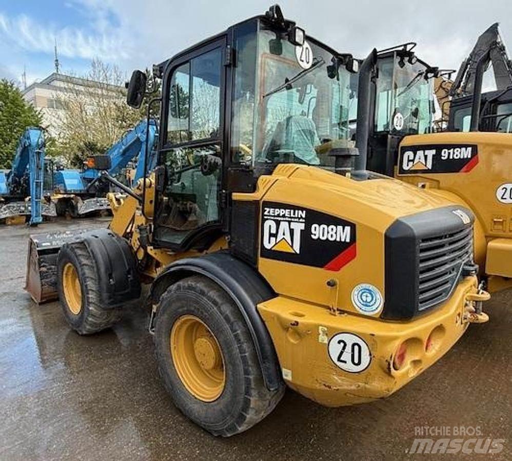 CAT 908M Chargeuse sur pneus