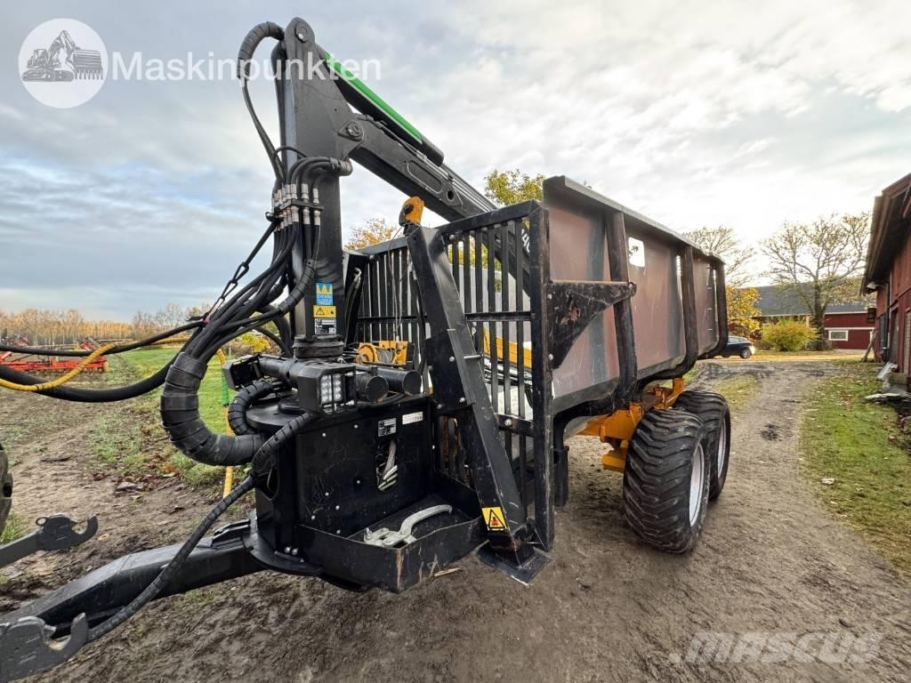 FTG Moheda 10/M40 Remorque forestière avec grue