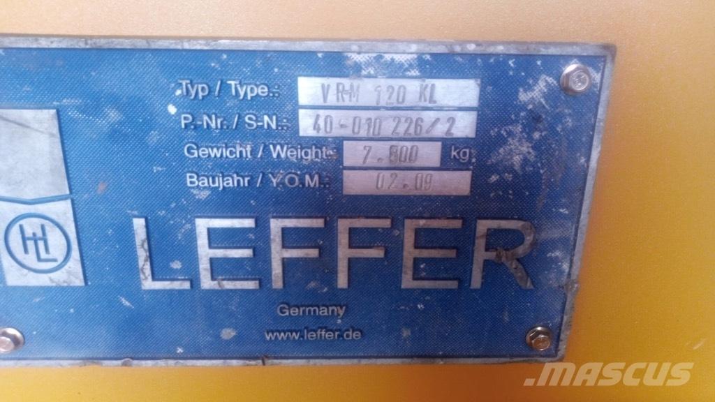 Leffer VRM 120 KL Foreuse