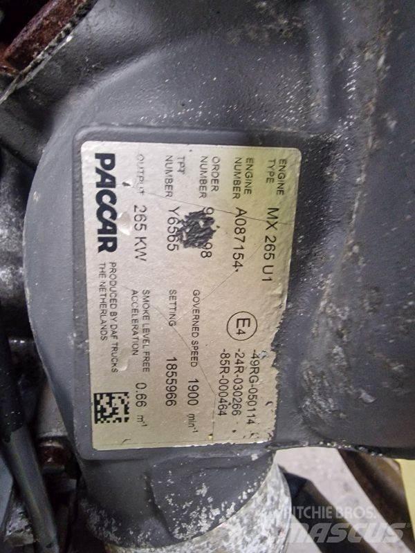 DAF MX265U1 Moteur