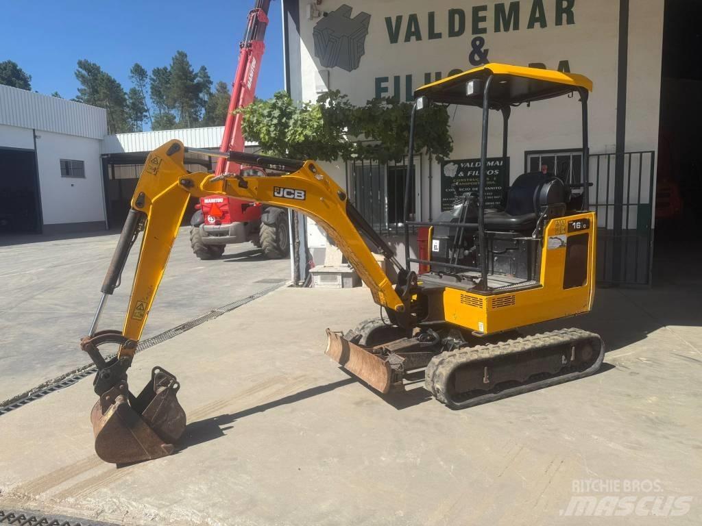 JCB 16 C-1, 1700Kg Mini pelle < 7t