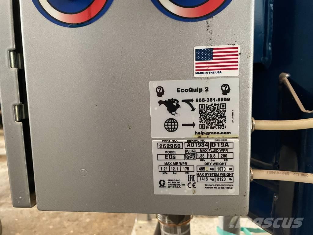 Graco EcoQuip EQs Sableuse et saleuse
