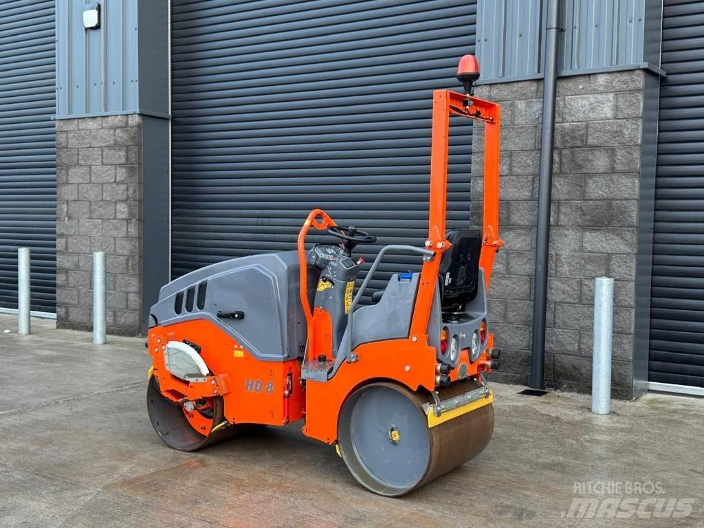 Hamm HD 8 VV Rouleaux tandem
