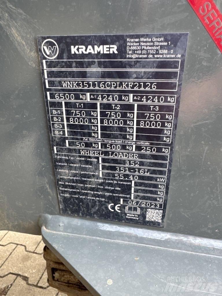 Kramer 8095L Chargeuse sur pneus