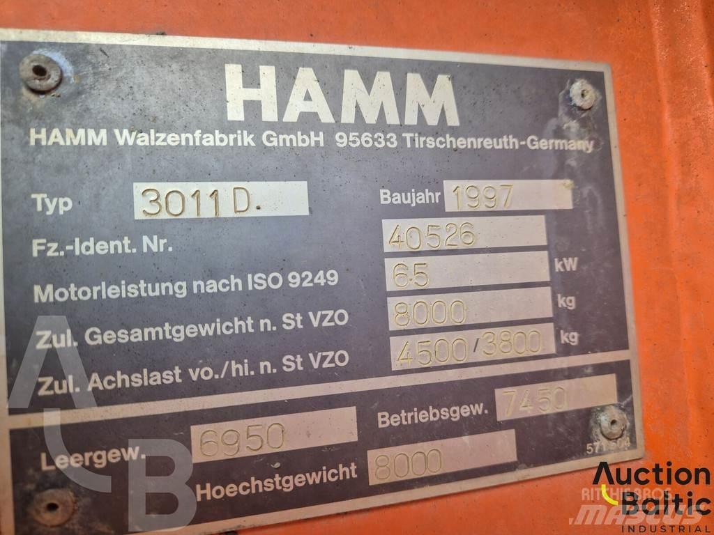 Hamm 3011 D Autres rouleaux