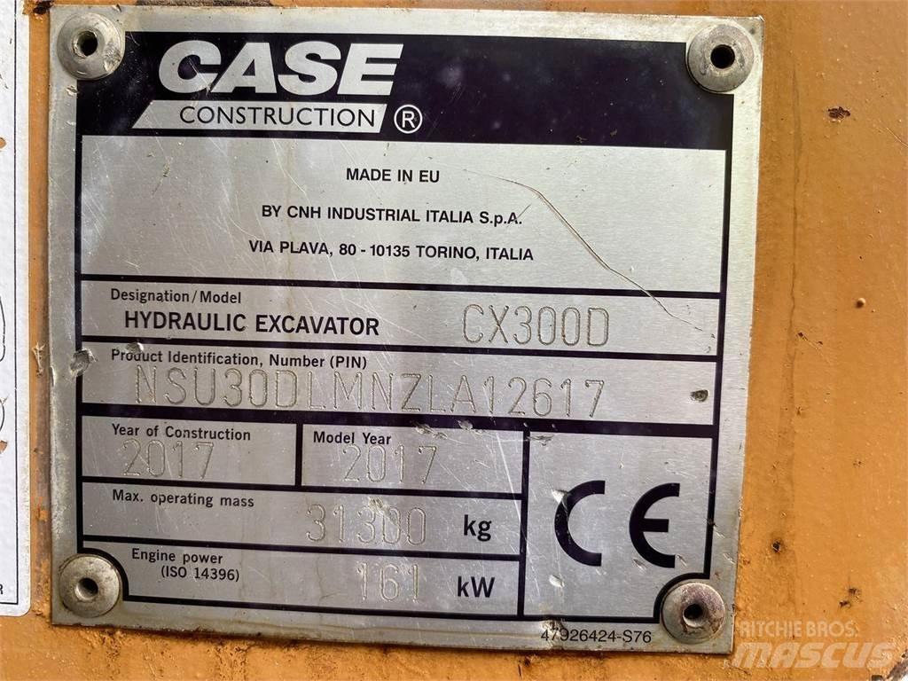 CASE CX300D Pelle sur chenilles
