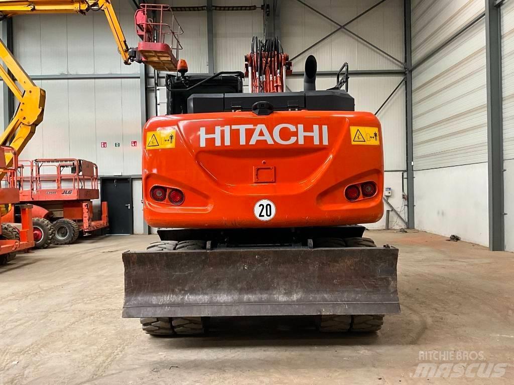 Hitachi ZX 140 W-6 Pelle sur pneus