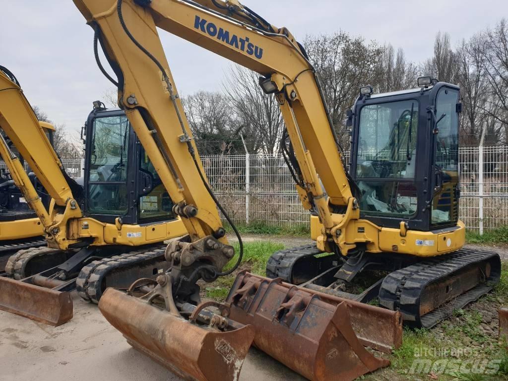 Komatsu PC55MR-5 Mini pelle < 7t