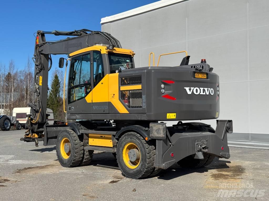 Volvo EW 160 E Pelle sur pneus