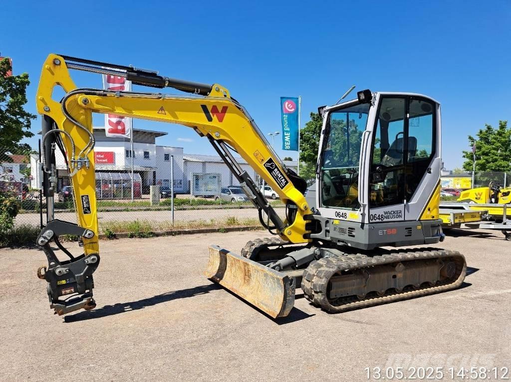 Wacker Neuson ET58 Pelle sur chenilles
