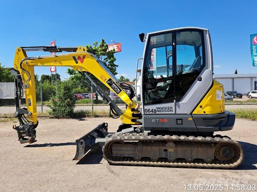 Wacker Neuson ET58 Pelle sur chenilles