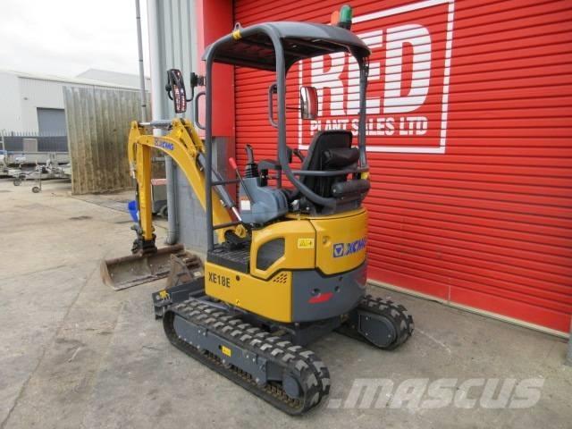 XCMG XE 18 E Mini pelle < 7t